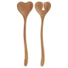 ACACIA Salatbesteck-Set Herz 2-tlg.