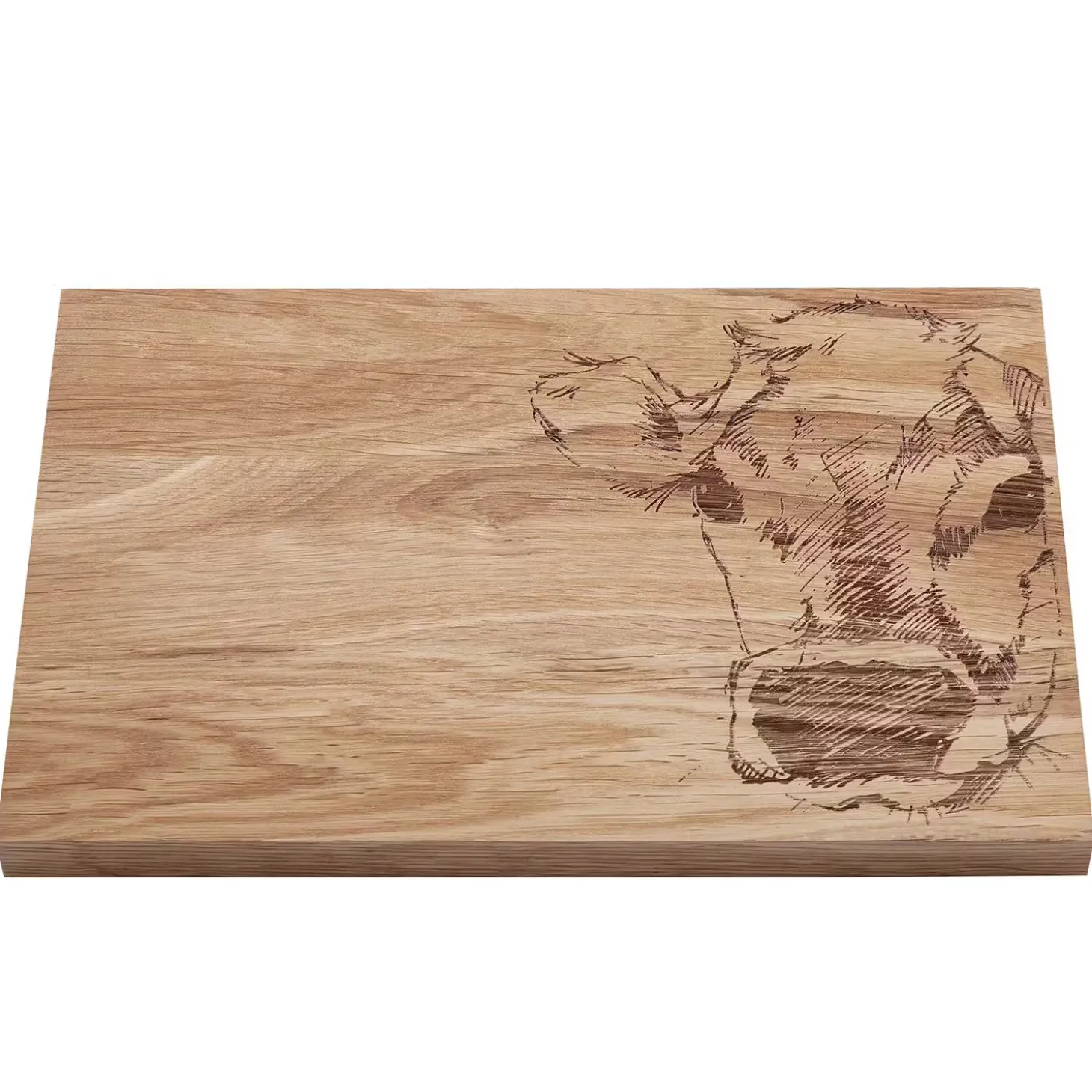 ALPINE LODGE Frühstücksbrett Kuh