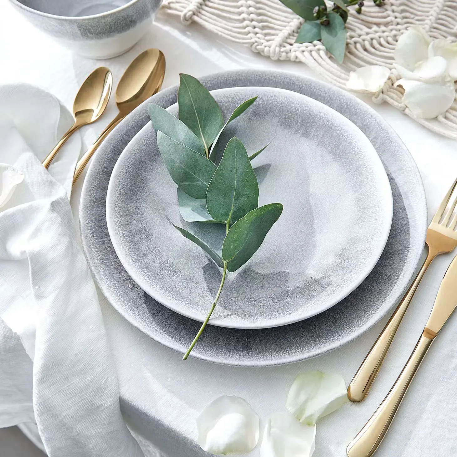 ATLANTIS Frühstücksteller 4er-Set