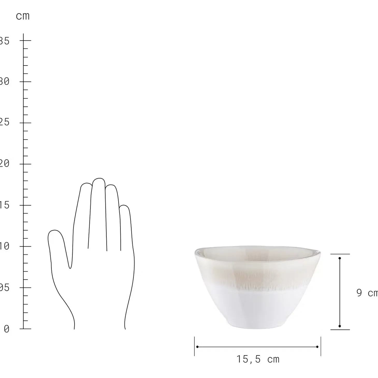 ATLANTIS Schale 4er-Set