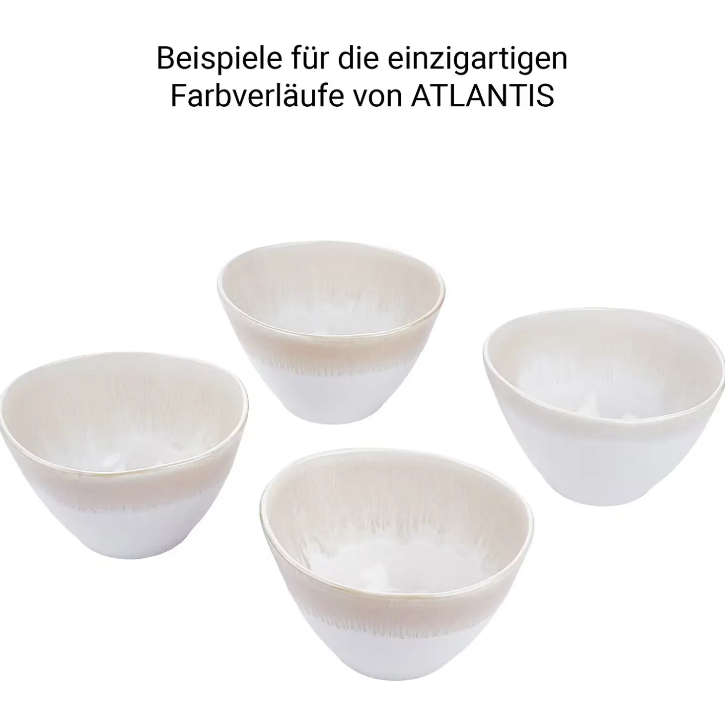 ATLANTIS Schale 4er-Set