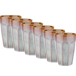 BERGAMO Latte Macchiato Tasse 6er-Set