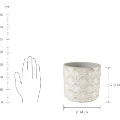 BLOOMY Blumentopf 6er-Set