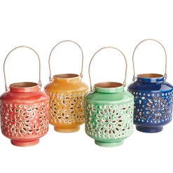 BLUE MAROCCO Laterne 4er-Set