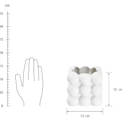 BUBBLE Blumentopf 4er-Set