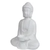 BUDDHA Deko-Statue mit Kerzenhalter