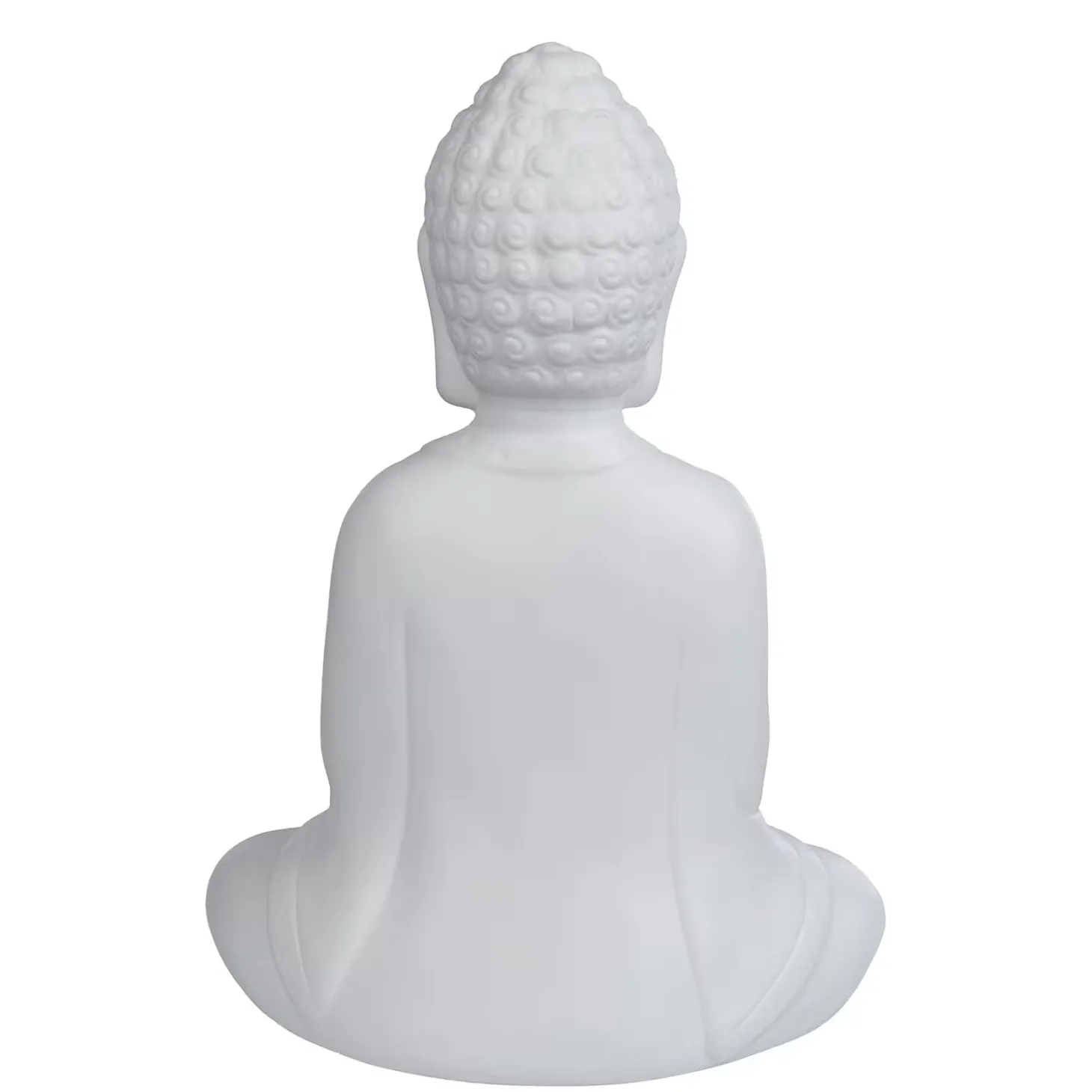 BUDDHA Deko-Statue mit Kerzenhalter