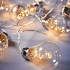 BULB LIGHTS LED Lichterkette 6er-Set