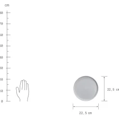 CASA NOVA Frühstücksteller 4er-Set