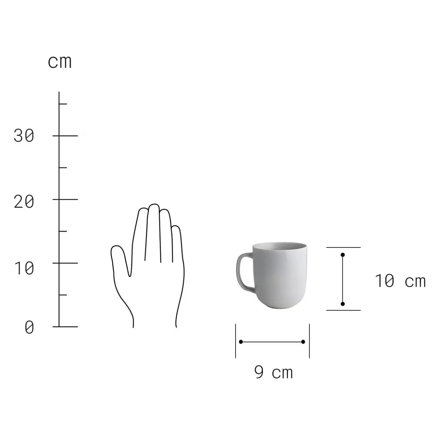 CASA NOVA Tasse 4er-Set