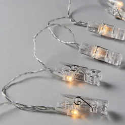 CLIP ART LED-Lichterkette Klammern