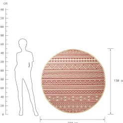 COLOUR CLASH In-/Outdoorteppich Streifen