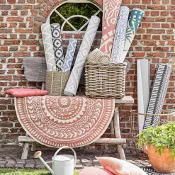 COLOUR CLASH In-/Outdoorteppich Ethno