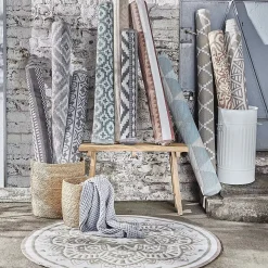 COLOUR CLASH In-/Outdoorteppich Ethno