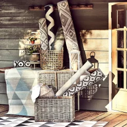 COLOUR CLASH In-/Outdoorteppich Ethno