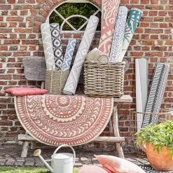 COLOUR CLASH In-/Outdoorteppich Ethno