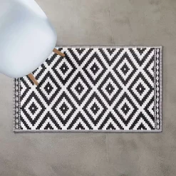 COLOUR CLASH In-/Outdoorteppich Ethno