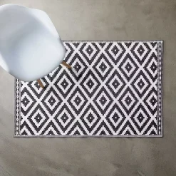 COLOUR CLASH In-/Outdoorteppich Ethno