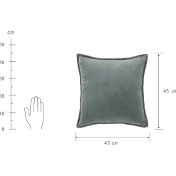 COTTON VELVET Dekokissen