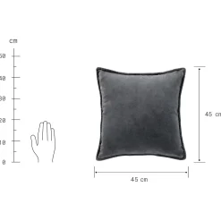COTTON VELVET Dekokissen