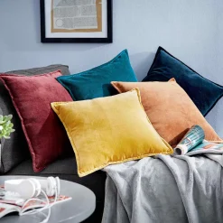 COTTON VELVET Dekokissen