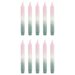 DIP-DYE Stabkerze 10er-Set