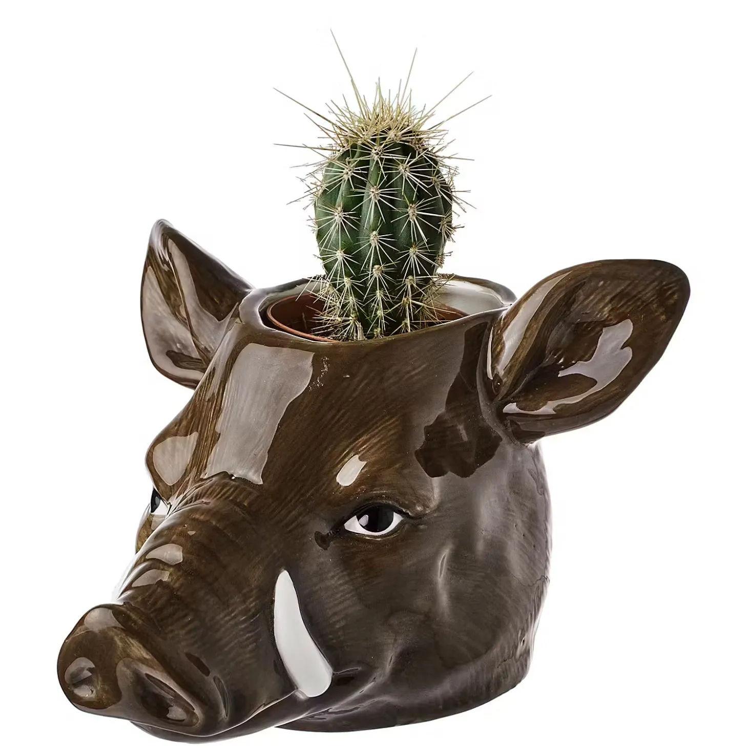 ENCHANTED FOREST Blumentopf Wildschwein