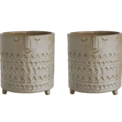 ETHNO Blumentopf 2er-Set