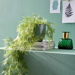 FLORISTA Kunstblume Bambus 4er-Set