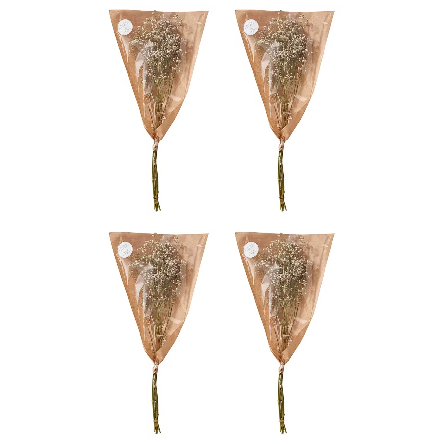 FLOWER MARKET Trockenblume 4er-Set