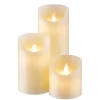 GLOWING FLAME LED Kerzen-Set 3-tlg.