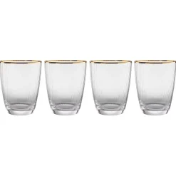 GOLDEN TWENTIES Wasserglas 4er-Set