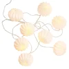 HANAMI LED Lampions-Lichterkette 6er-Set