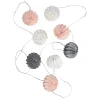 HANAMI LED Lampions-Lichterkette 6er-Set