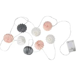 HANAMI LED Lampions-Lichterkette 6er-Set