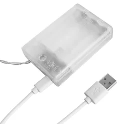 HANAMI LED Lampions-Lichterkette 6er-Set