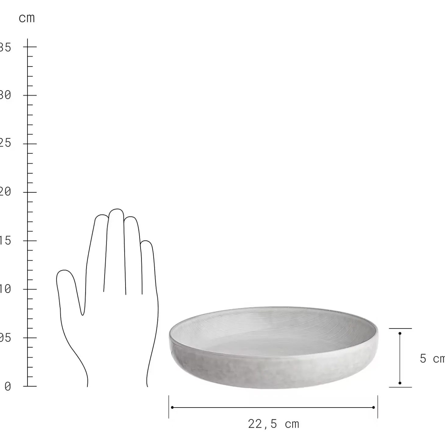 HENLEY Pastateller 4er-Set