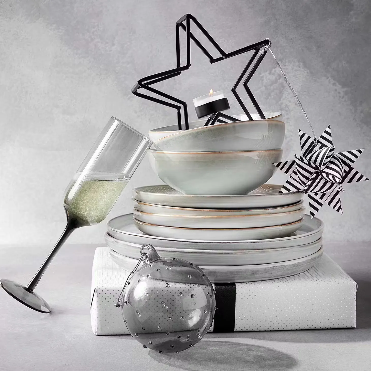 HENLEY Teller 4er-Set