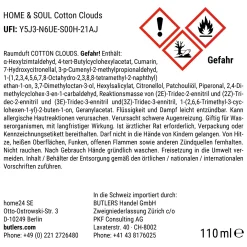 HOME & SOUL Raumduft Cotton Clouds