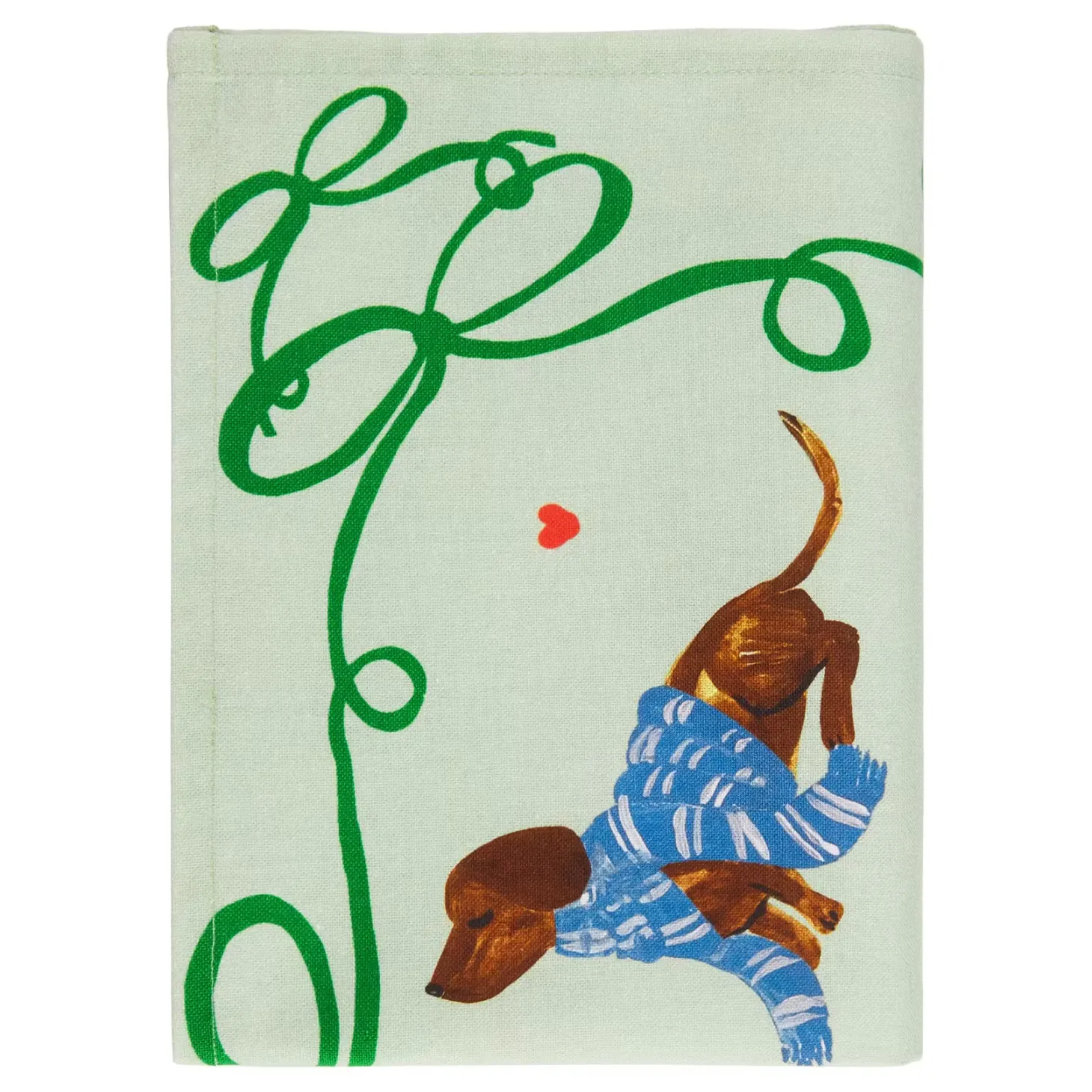 KITCHEN TALES Küchentuch Dackel 4er-Set