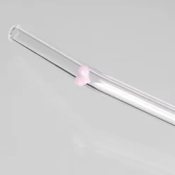 LONG DRINK Trinkhalm-Set Herz