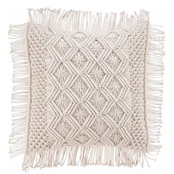 MACRAMÈ Kissen Zickzack