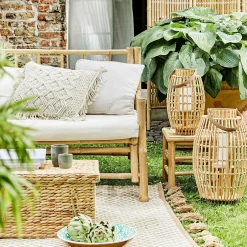 MACRAMÈ Kissen Zickzack