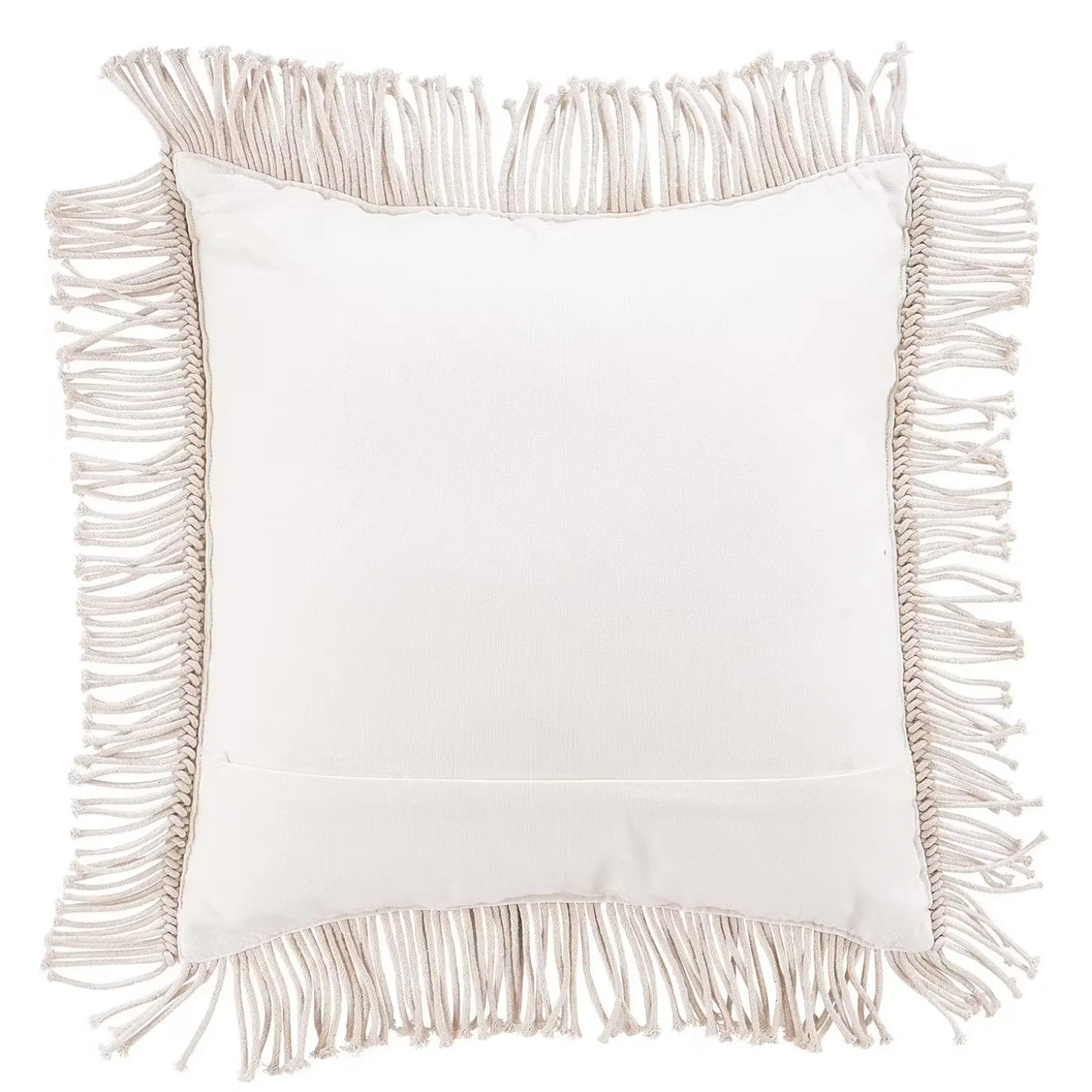 MACRAMÈ Kissen Zickzack