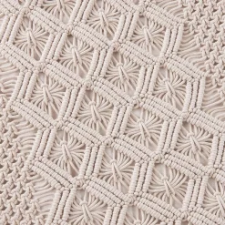 MACRAMÈ Kissen Zickzack