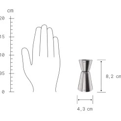 MANHATTAN Barmaß 4er-Set