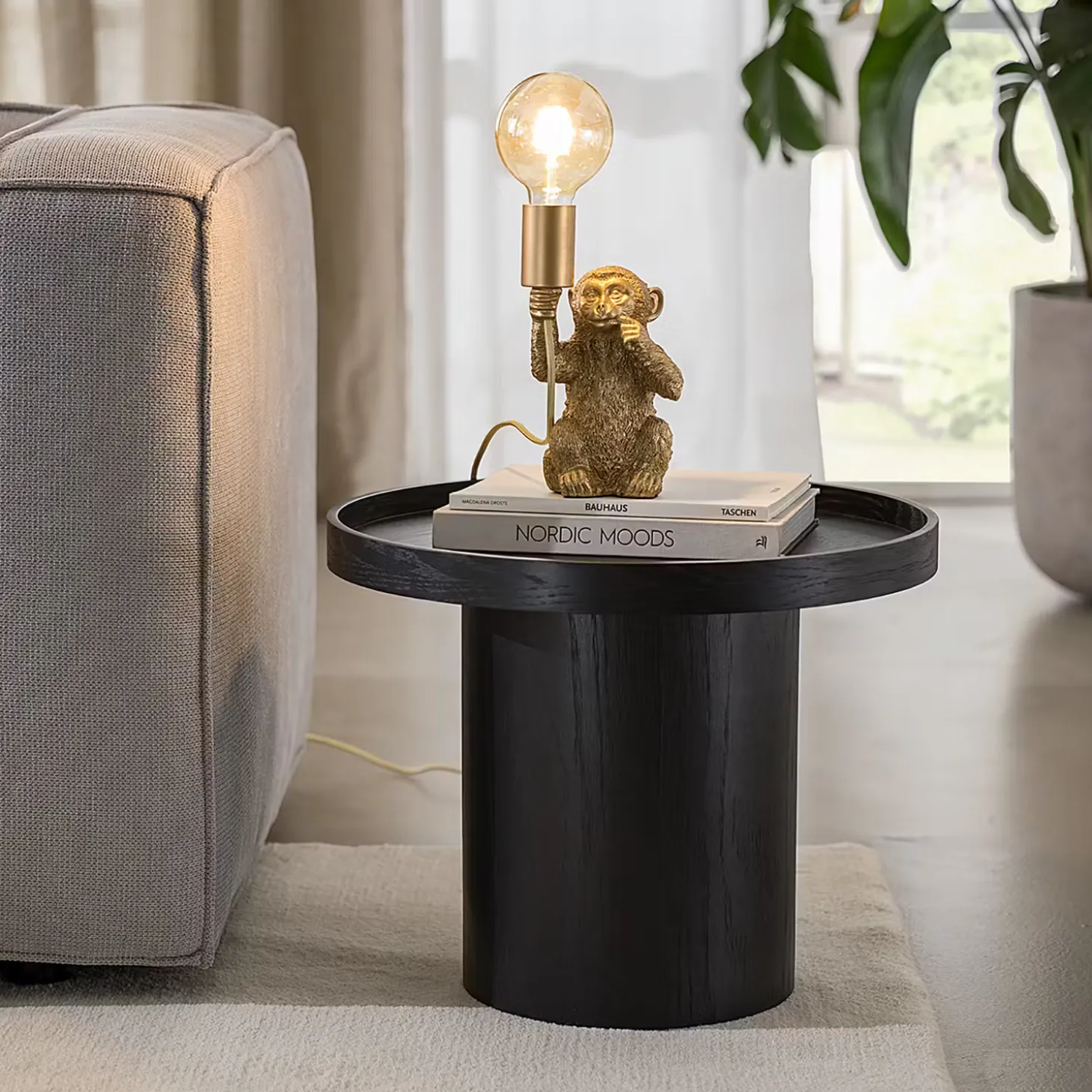 MONKEY TOWN Affe Tischleuchte