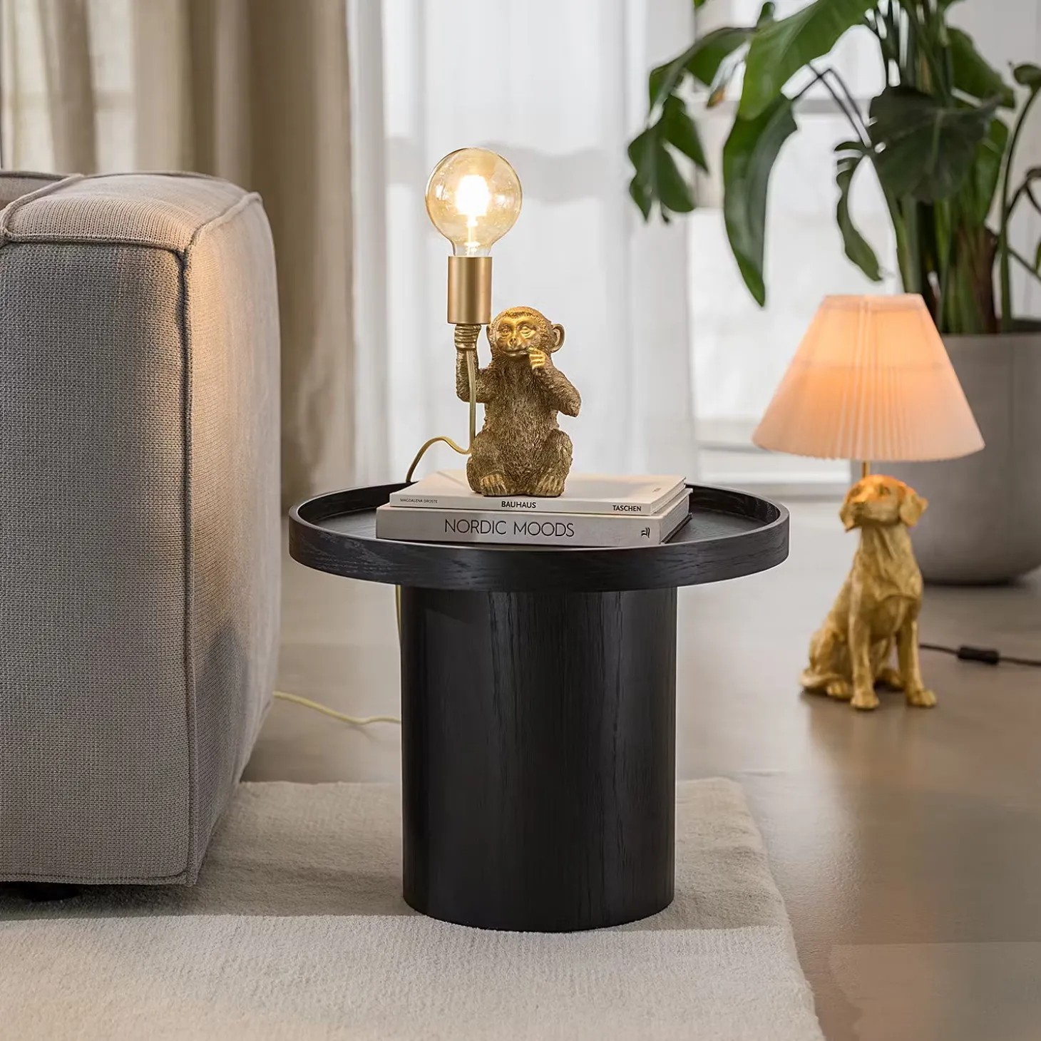 MONKEY TOWN Affe Tischleuchte