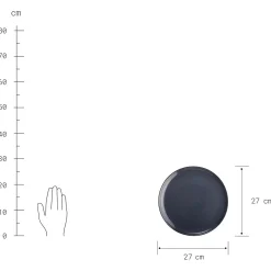 NATIVE Dinnerteller 4er-Set