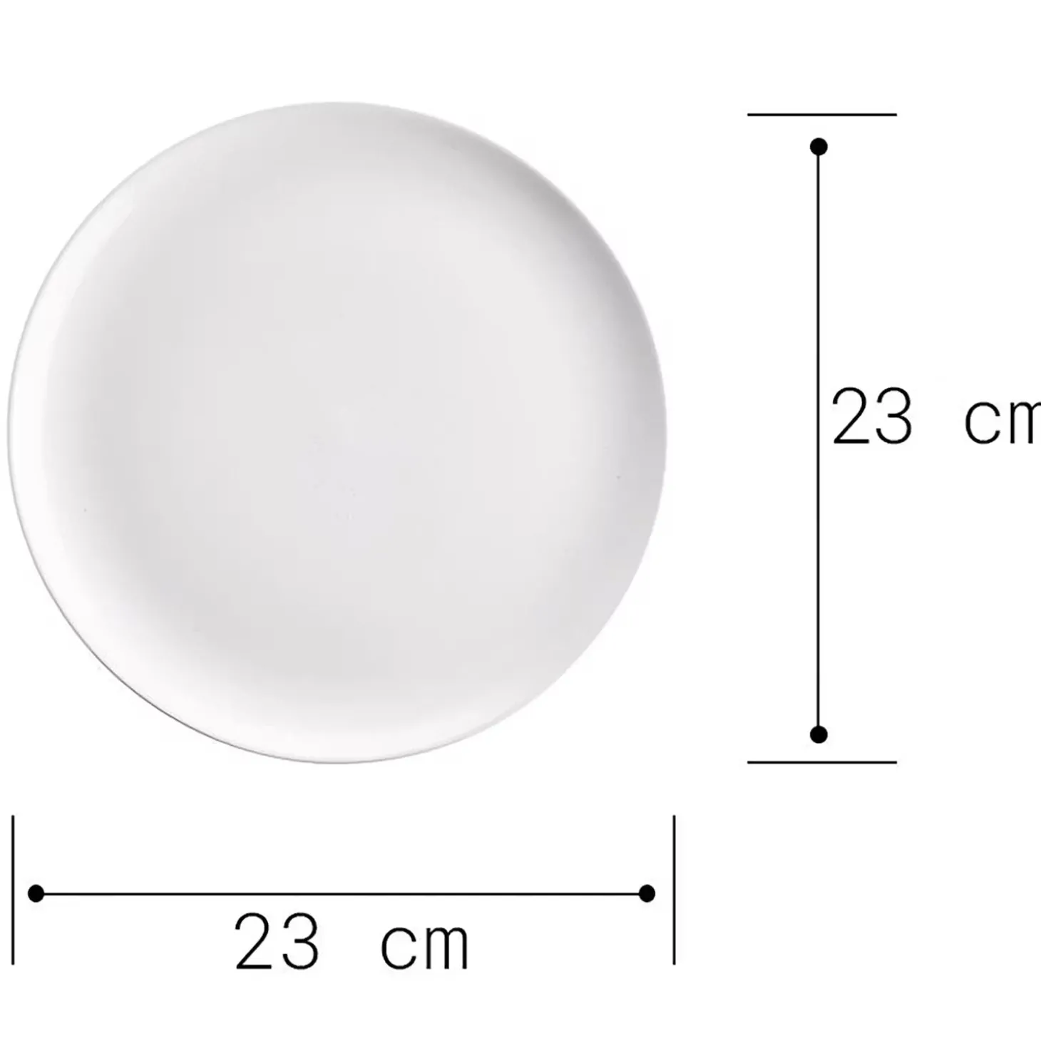 NATIVE Frühstücksteller 4er-Set